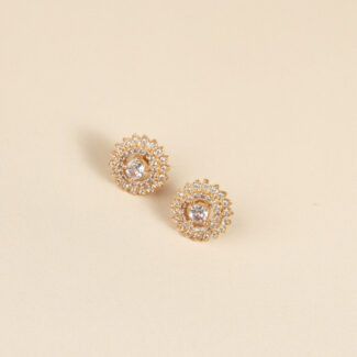 rose gold studs